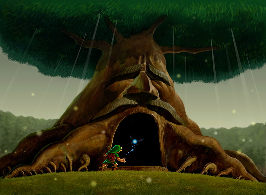 The Great Deku Tree - Legend of Zelda: Ocarina of Time. Zelda art, Deku tree, Ocarina of time HD wallpaper
