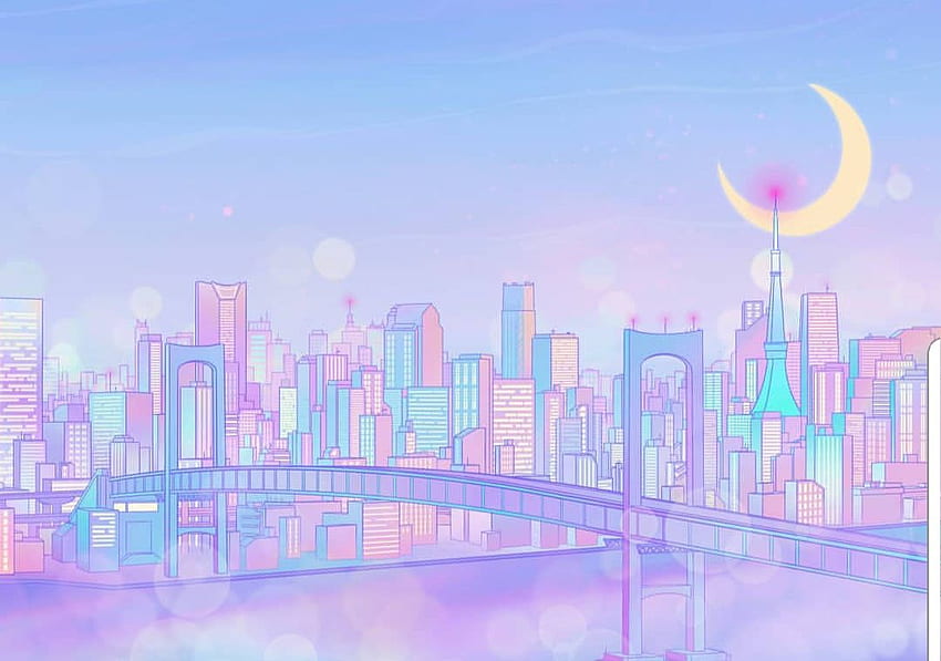 Pastel Sailor Moon (Страница 1) HD тапет