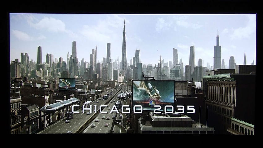 I ROBOT Action Mystery Sci Fi Futuristic Robot Technics 1irobot Crime Dystopian City Cities Chicago . HD wallpaper
