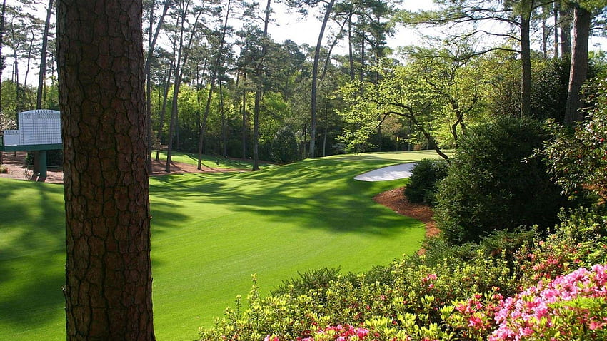 The Augusta National Golf Course Masters 2015 . HD wallpaper