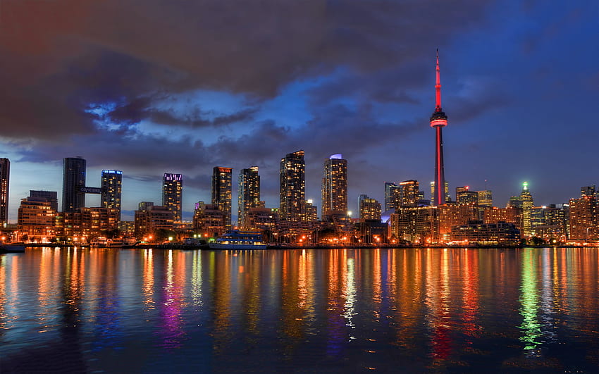 Toronto-Skyline, Sydney-Skyline HD-Hintergrundbild