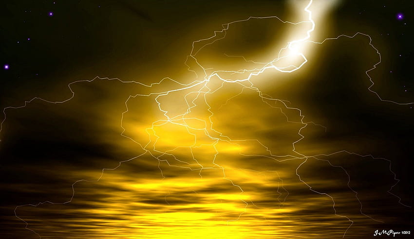 Yellow lightning HD wallpapers | Pxfuel
