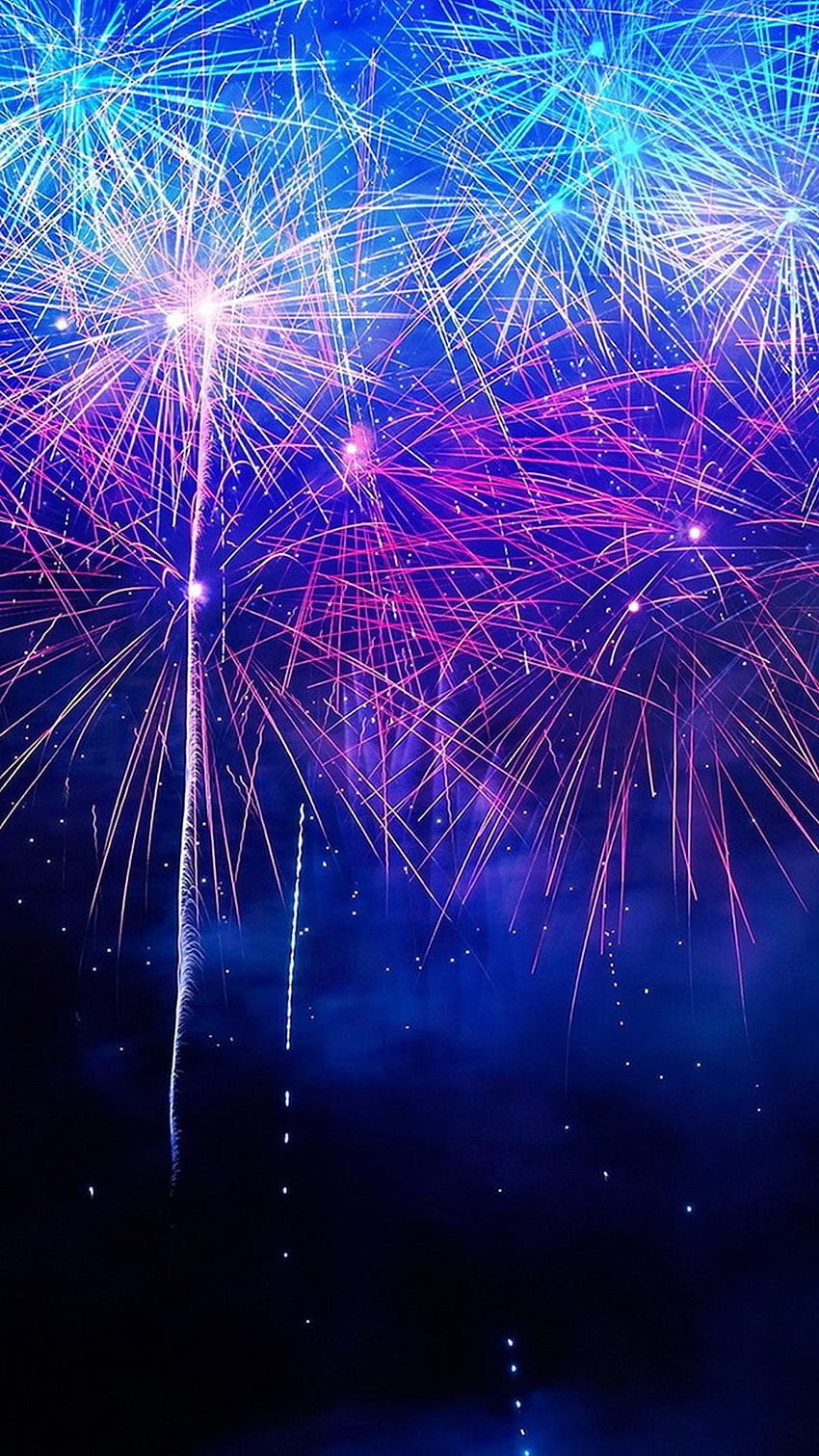 Happy New Year Wonderful Firework HD phone wallpaper