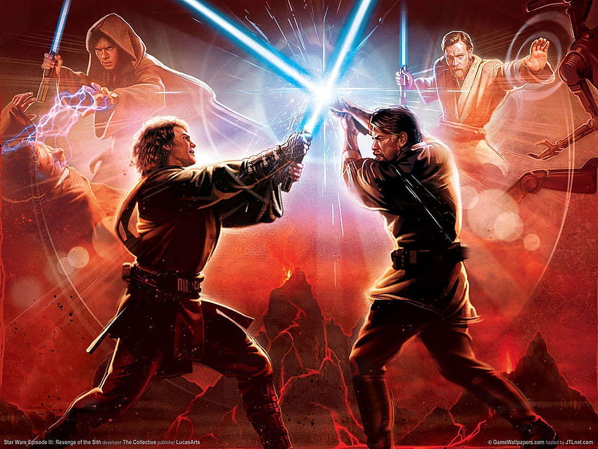 Anakin Vs Obi Wan . Anakin Skywalker , Anakin And Anakin Vs General Grievous, Star Wars Anakin HD wallpaper