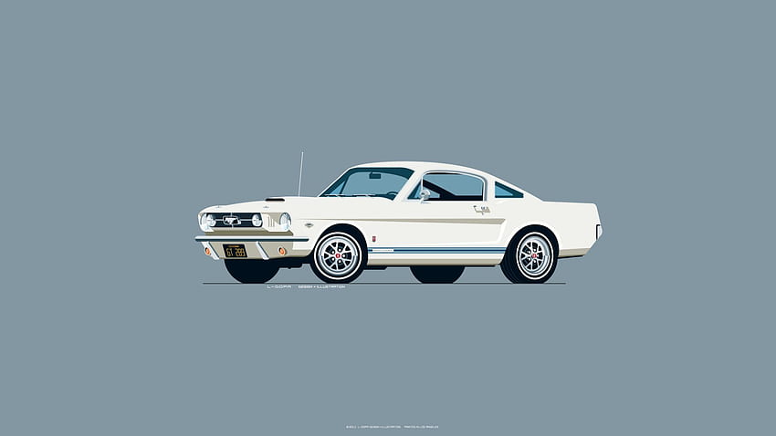 BMW weißes Auto, Auto minimalistisch HD-Hintergrundbild