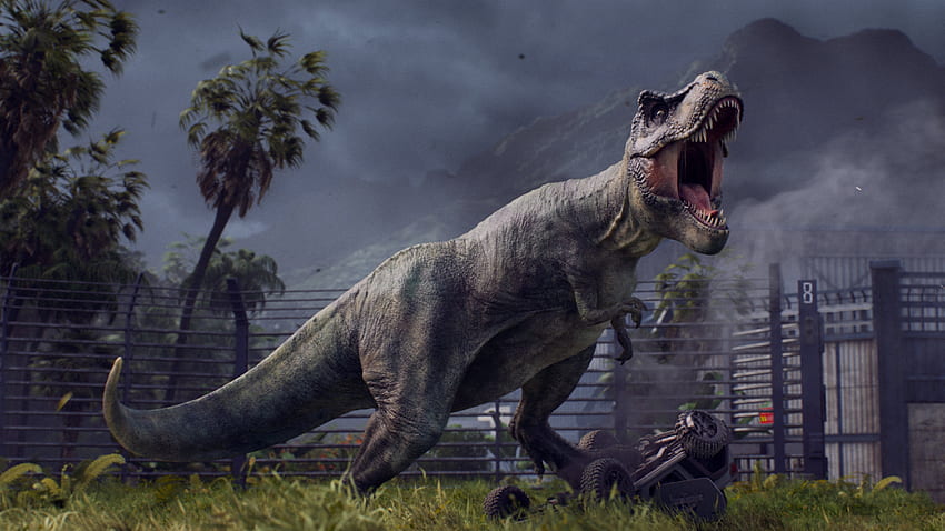 Receitas de PLC da Frontier Developments aumentam em back, Jurassic World Evolution papel de parede HD