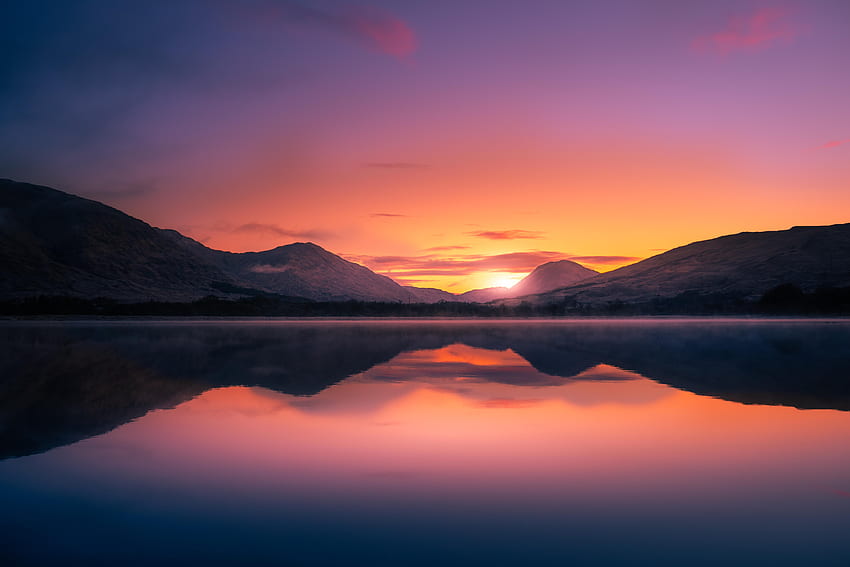 Loch Awe - Escócia, Terras Altas da Escócia, Lochs da Escócia, Loch Awe, Escócia papel de parede HD