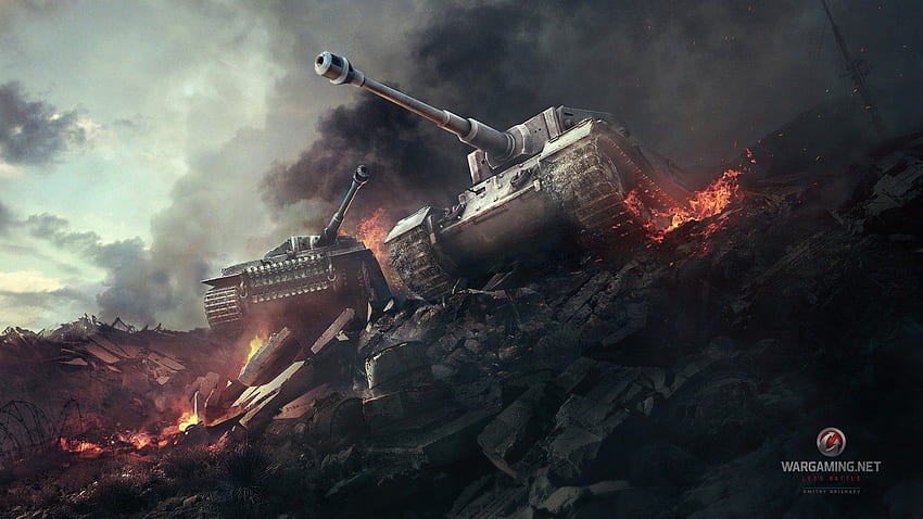 Tiger I, World of Tanks, Wargaming, Tank, Tiger P HD wallpaper