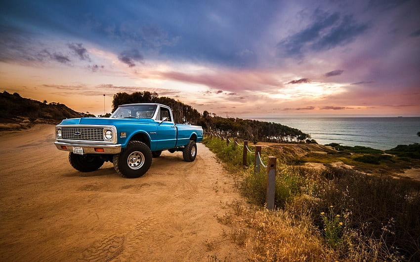 Old Ford Truck HD wallpaper