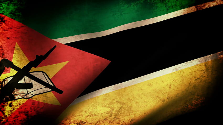 : Mozambique Grunge Flag - Africa, Rifle, Old - - Jooinn, Mozambique Flag HD wallpaper