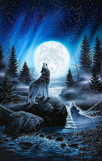 Ice Wolf Live Wallpaper APK for Android Download