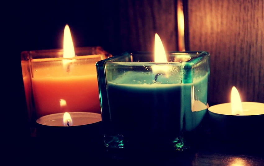 Aromatic Candles . Aromatic Candles stock HD wallpaper