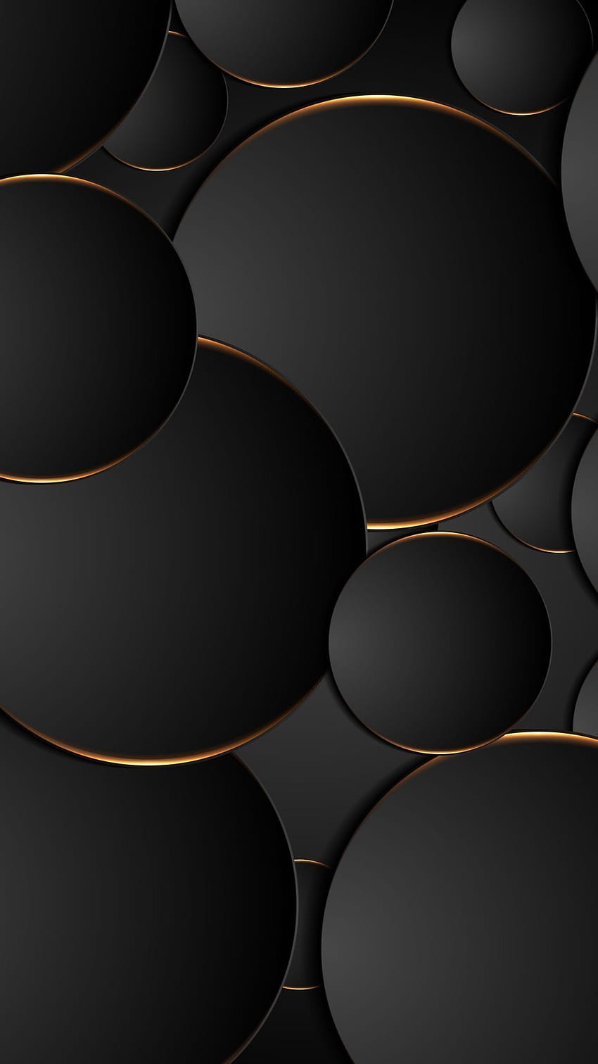 3D Black Circle Top 3D Black Circle Background [] para su, móvil y tableta. Explora 3D. 3D, 3D, 3D, Círculo geométrico 3D fondo de pantalla del teléfono