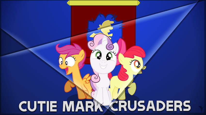 The Cutie Mark Crusaders - Visual Fan Art HD wallpaper