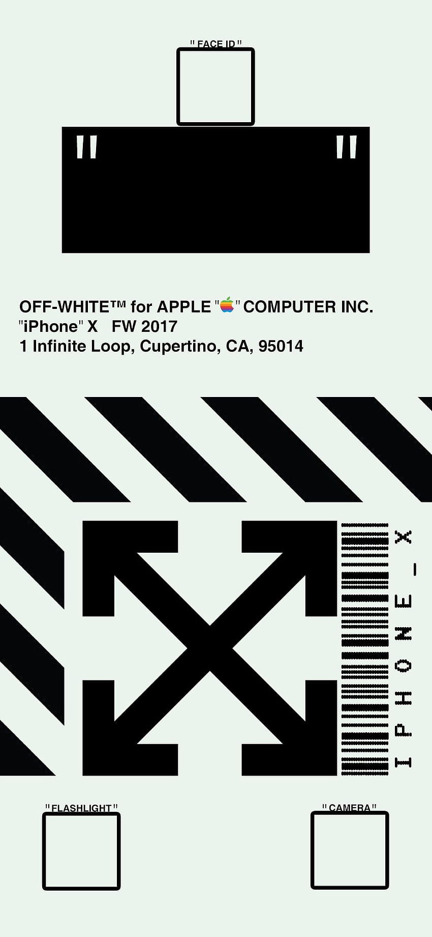 IPhone X Off White : Iphone, Nike X Off White HD phone wallpaper
