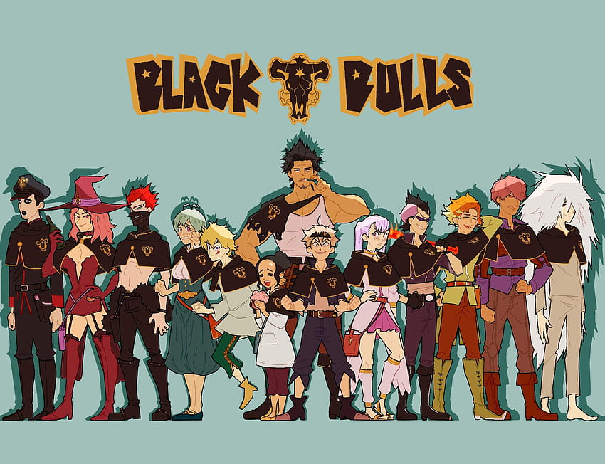 Black Bull Schwarzklee HD-Hintergrundbild