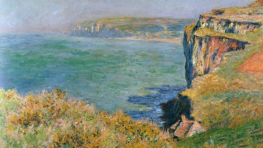 Französischer traditioneller Kunst-Claude-Monet-Impressionismus, impressionistischer Computer HD-Hintergrundbild