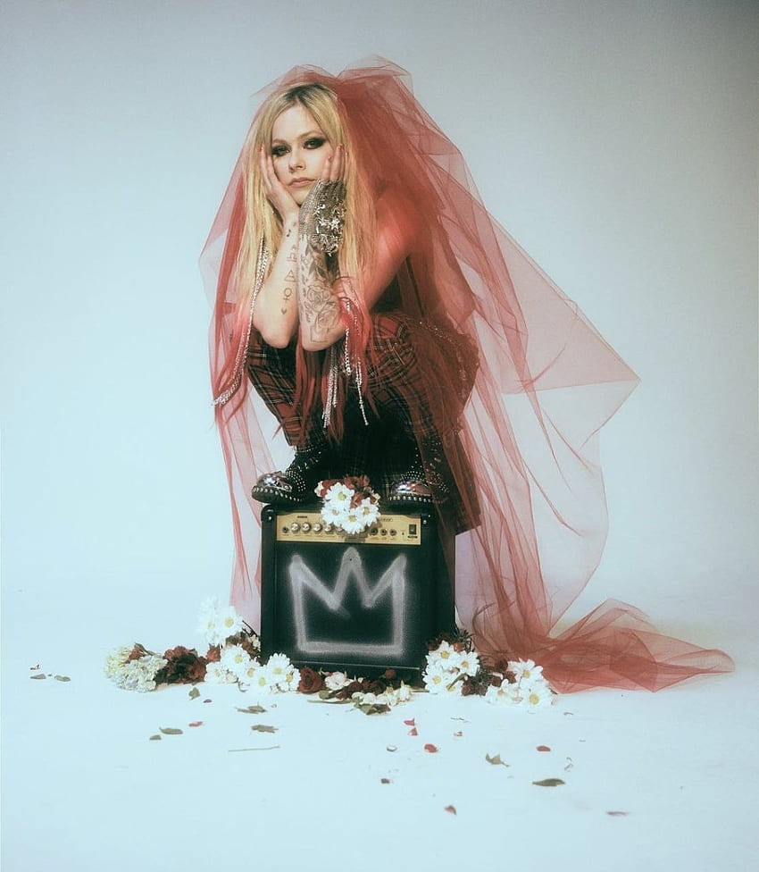Avril Lavigne, Поп, Певица, LittleBlackStar, Rock, Princess, Punk, LoveSux, Inker, AvrilLavigne, Magazine HD тапет за телефон