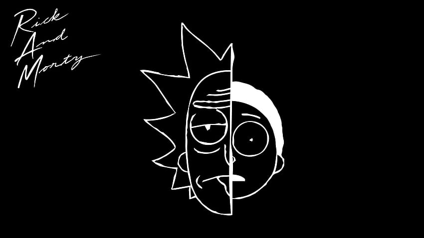 R.A.M. - Rick and Morty Collection, Rick And Morty Black HD wallpaper