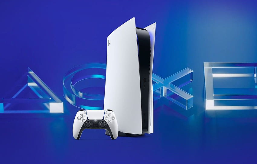 Sony, Playstation, PS4, PS5 за , раздел игры -, Лого на PS5 HD тапет
