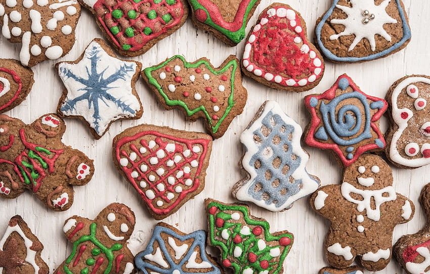 cookies, Christmas, Christmas, cakes, cookies, baking for , section еда HD wallpaper