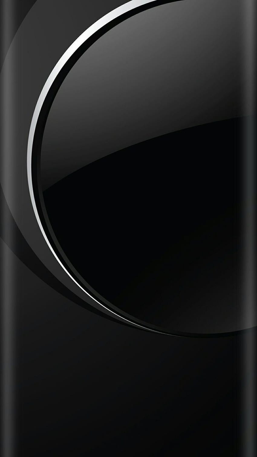 Sleek Black :: Obsługuje wszystkie telefony komórkowe i tablety, takie jak wszystkie Samsung, Nokia, HTC, Vivo, Oppo, Sony Xpe. Czarny telefon, ciemny, czarny, smukły Tapeta na telefon HD