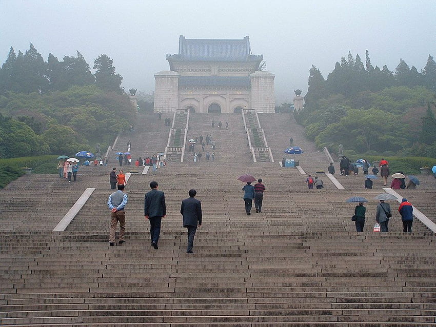 Mausoleum von Sun Yat Sen, Stadt Nanjing, Jiangsu, China < Reisen < Leben < HD-Hintergrundbild