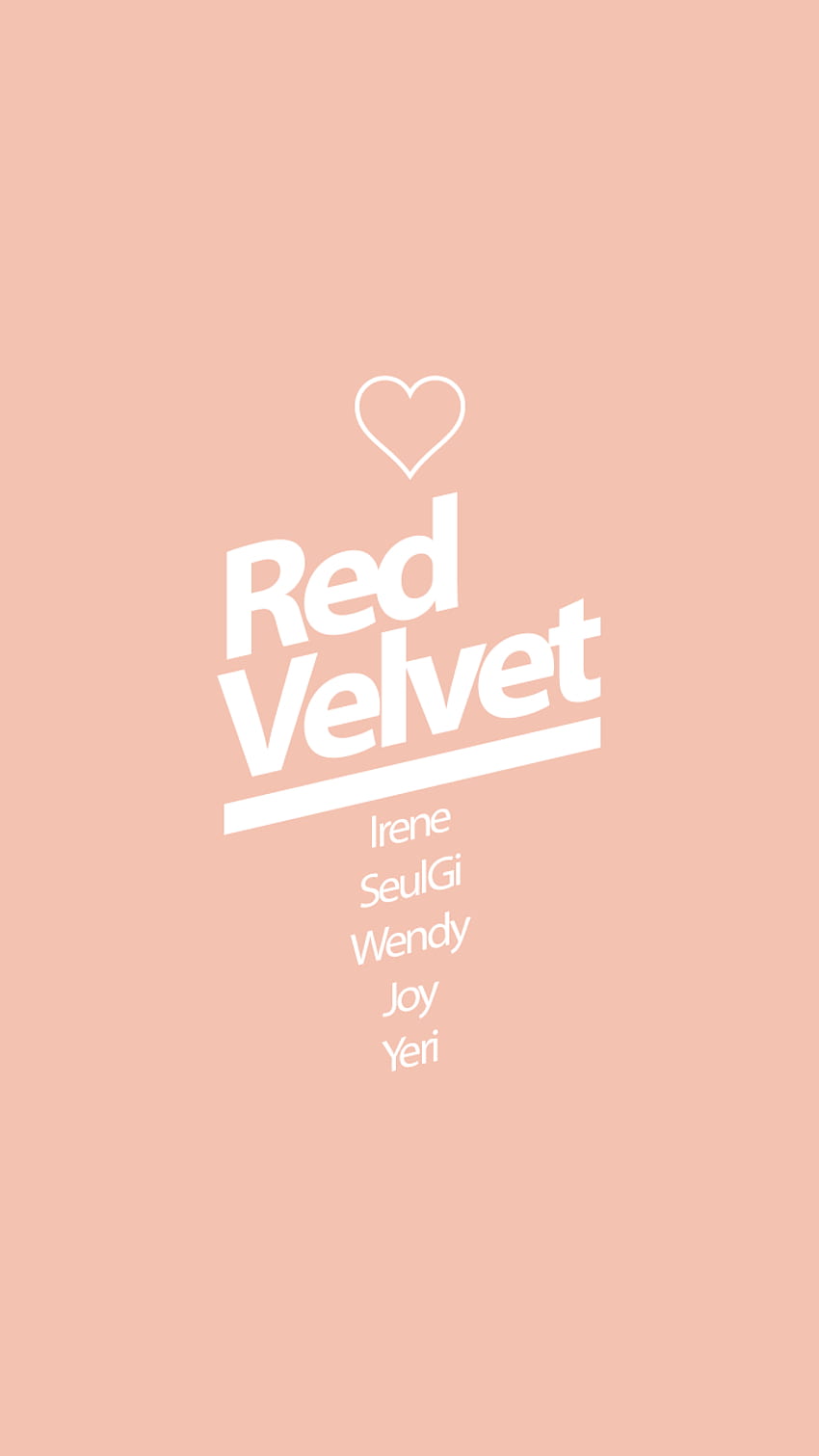 Red Velvet Logo HD phone wallpaper