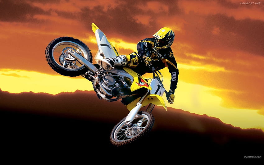 Dirtbike, Motocross Art HD wallpaper