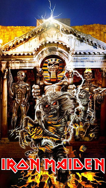 Iron Maiden iPhone Wallpapers  Top Free Iron Maiden iPhone Backgrounds   WallpaperAccess