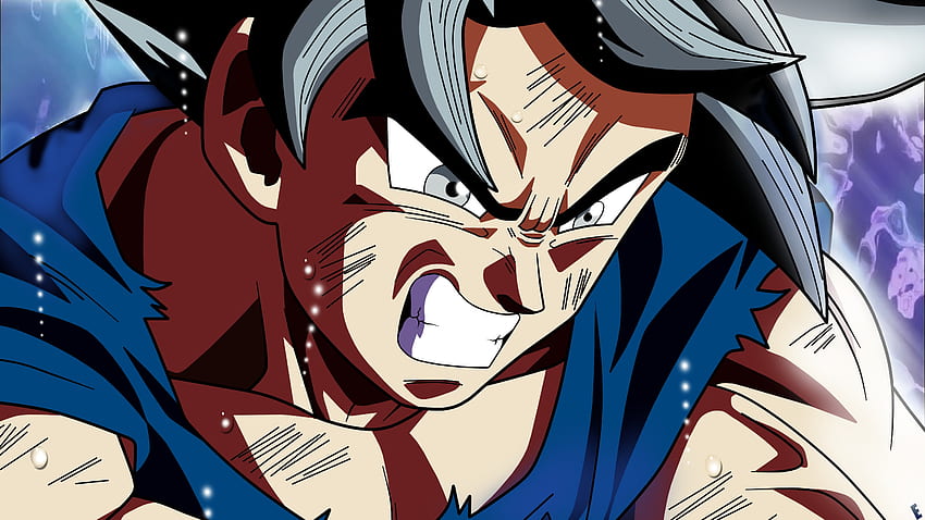 Goku, wajah marah, anime, dragon ball super Wallpaper HD