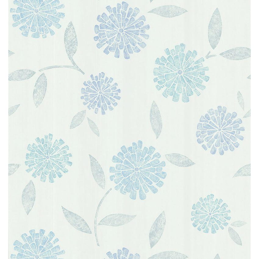 Brewster Simple Space Zinnia Flower Washable Sample 141 62117SAM The Home Depot HD phone wallpaper