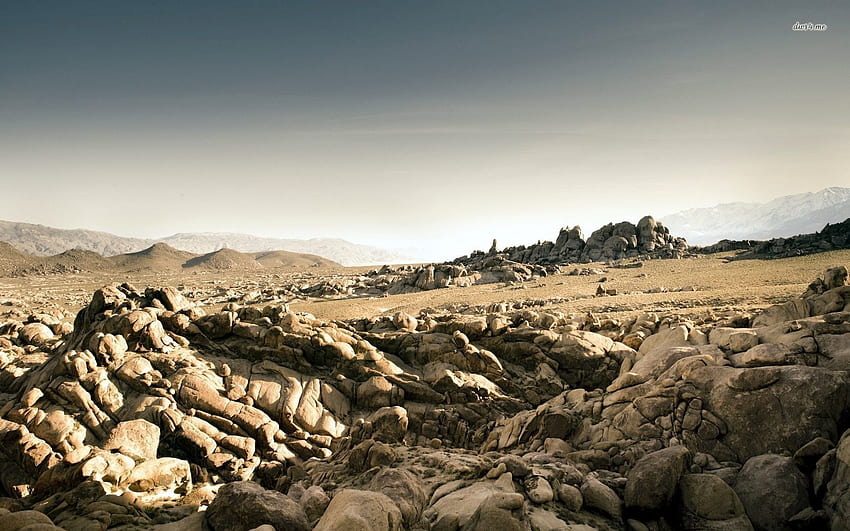 Rocky hills - Nature, Rocky Landscape HD wallpaper