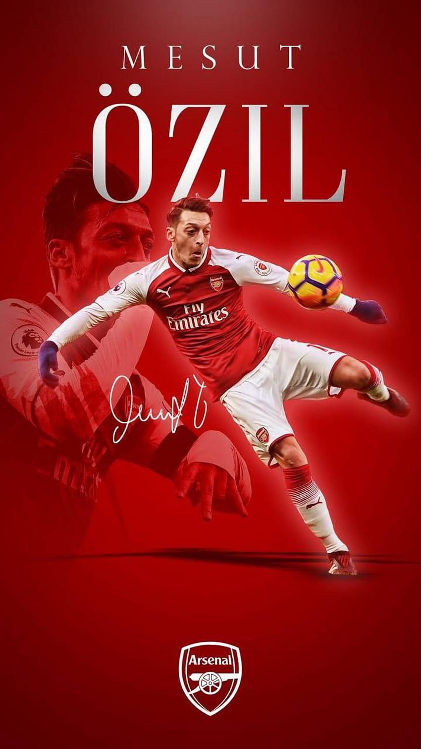 PREMIER LEAGUE, Mesut Özil Arsenal HD-Handy-Hintergrundbild