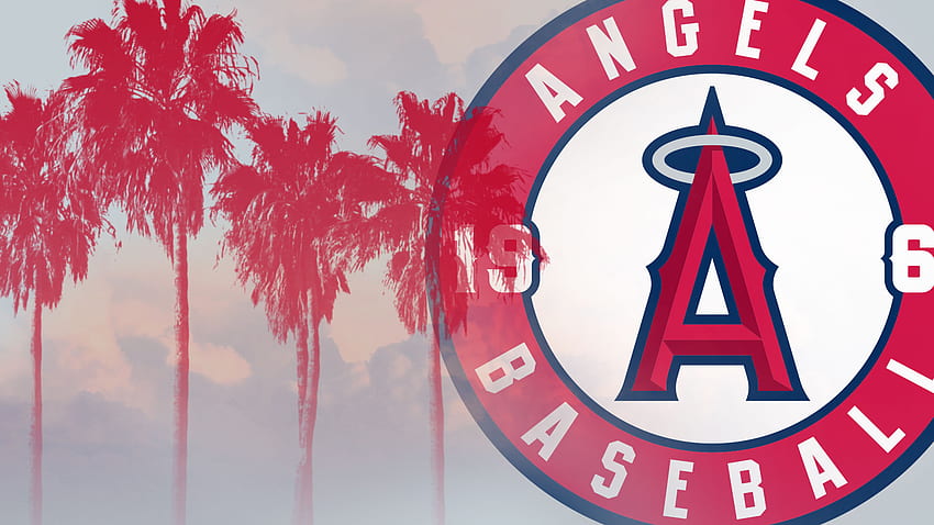 Los Angeles Angels - พื้นหลังซูมบางส่วนเพื่อเพิ่มสีสันให้กับการประชุมของคุณ Los Angeles Angels of Anaheim วอลล์เปเปอร์ HD