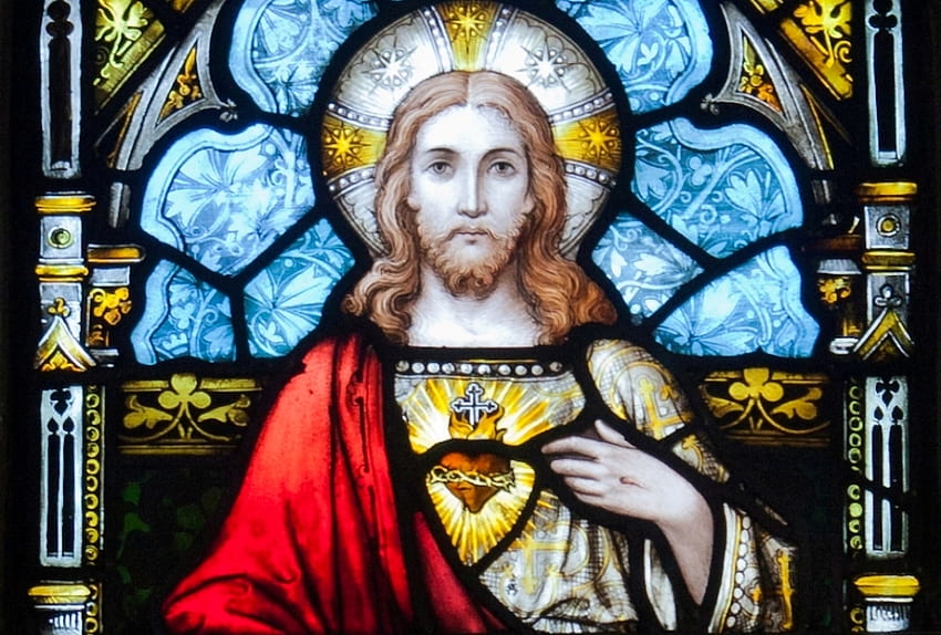 Sacred Heart of Jesus, Christ, Heart, Sacred, Jesus HD wallpaper