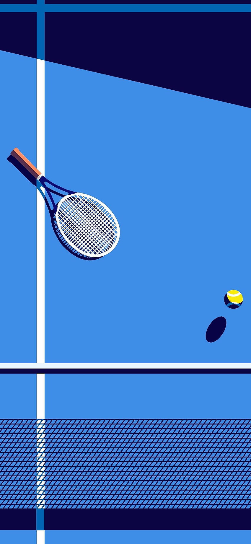 Minimal Tennis Racket 1080X2340. Tennis , Tennis, Minimalist HD phone  wallpaper | Pxfuel