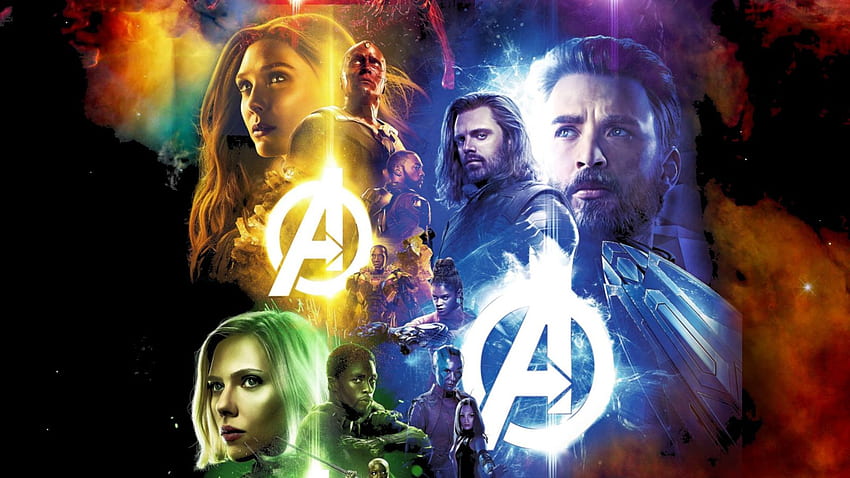 avengers: perang tak terhingga, film, poster, layar lebar Poster Avengers Infinity War Wallpaper HD
