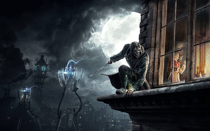 Corvo Attano aus Dishonored 2 Resolution , Games , , und Background – Den, Dishonored HD-Hintergrundbild