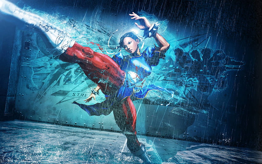 Chun Li, Street Fighter-Anime-Mädchen HD-Hintergrundbild