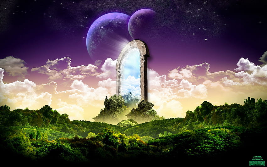 Dreamy World & Fantasy World, Imaginary World HD wallpaper