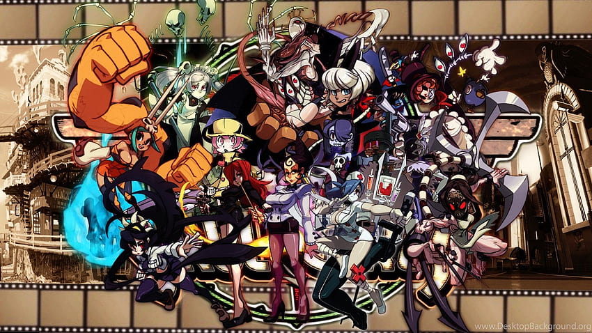 Konami To Pull Skullgirls From PSN & XBLA, Autumn Games Hoping To. Background  HD wallpaper | Pxfuel