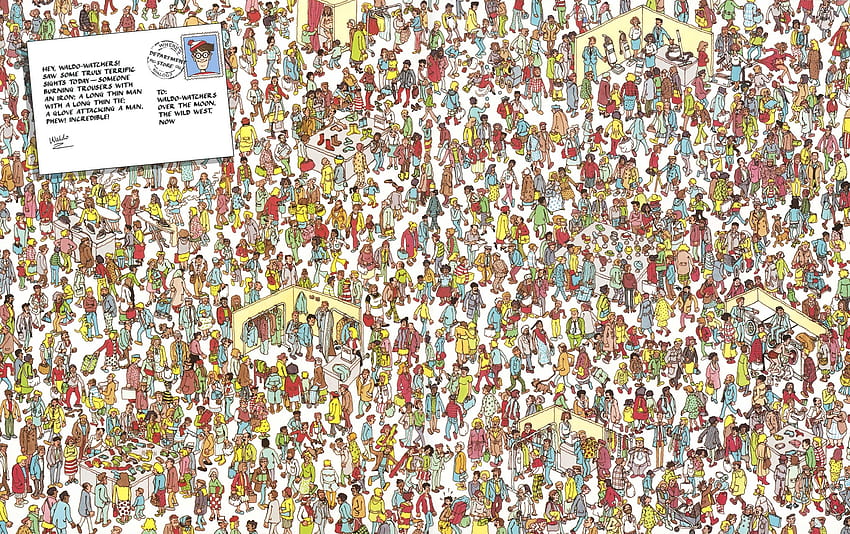 Waldo, wo ist Waldo HD-Hintergrundbild