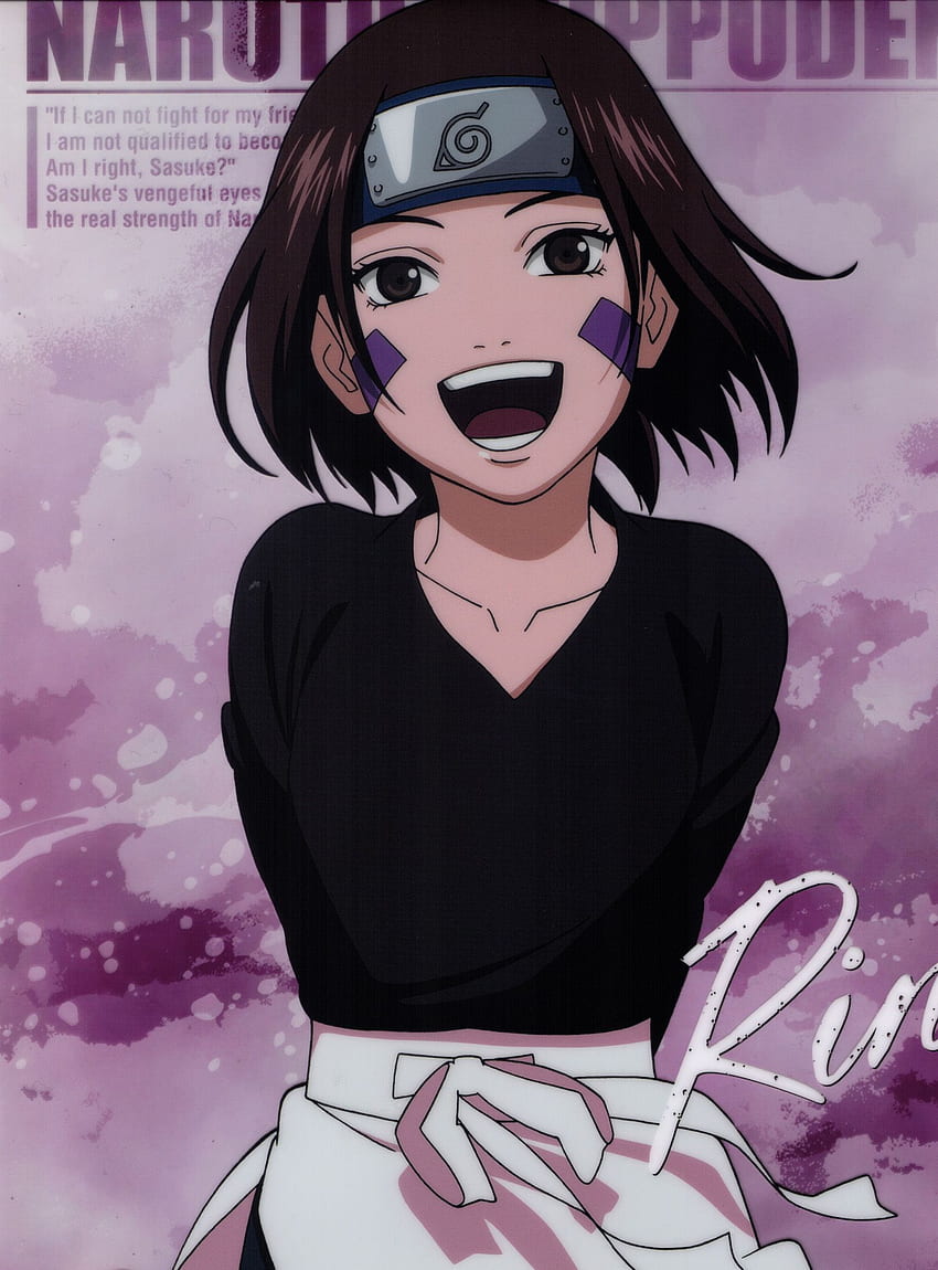 Nohara Rin - NARUTO Anime Board HD phone wallpaper