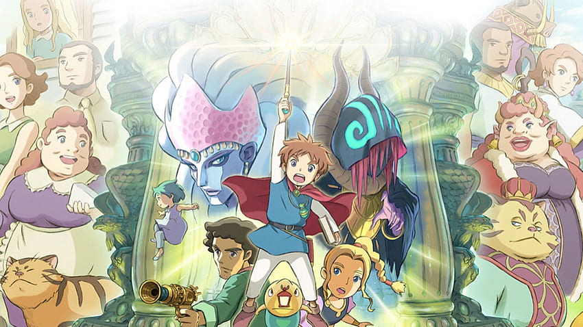 Ni no Kuni: Wrath of the White Witch Remastered PS4 vs HD wallpaper