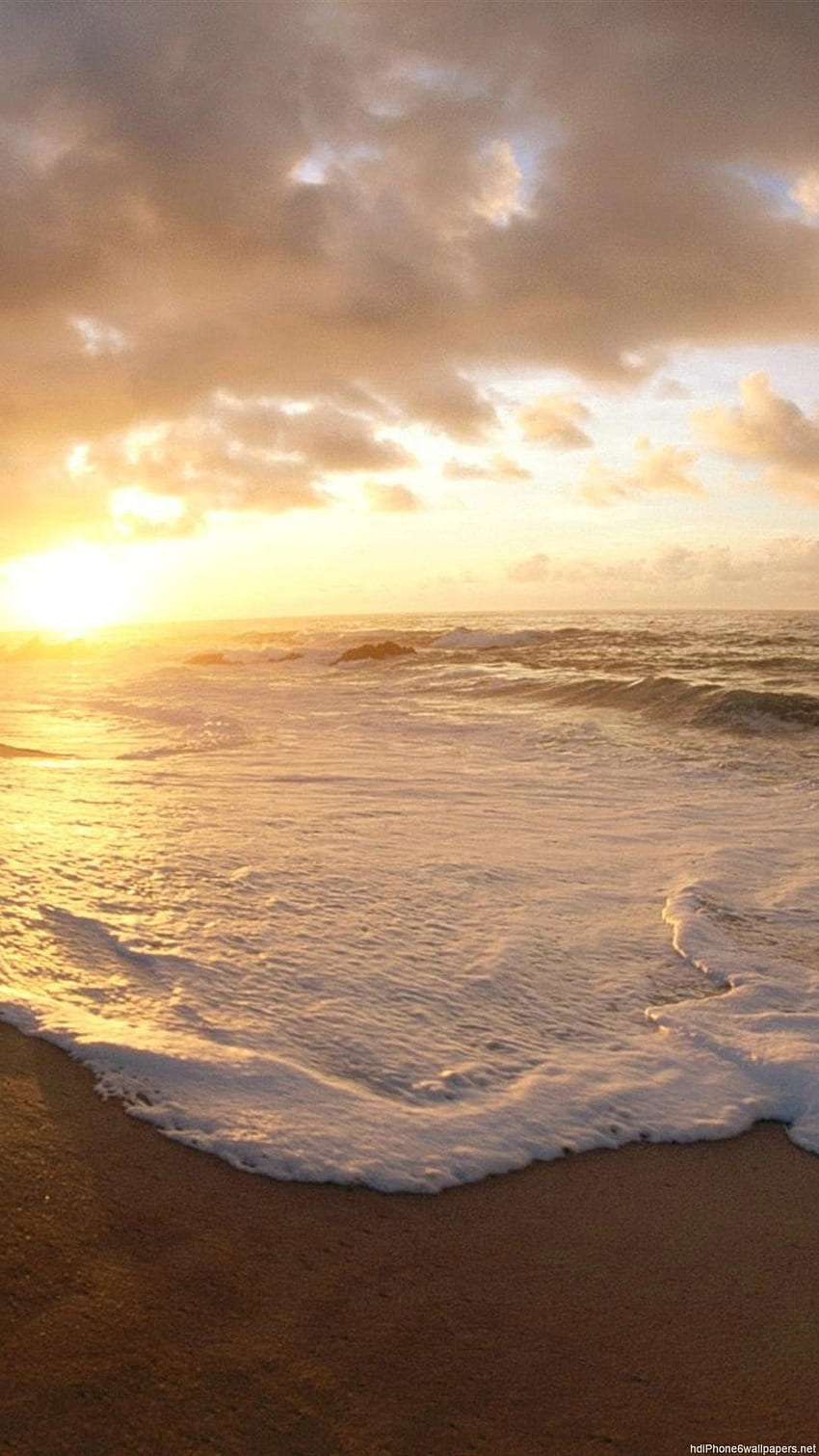 cool beach sunset island iPhone 6 - 6 Plus backgrounds HD phone wallpaper