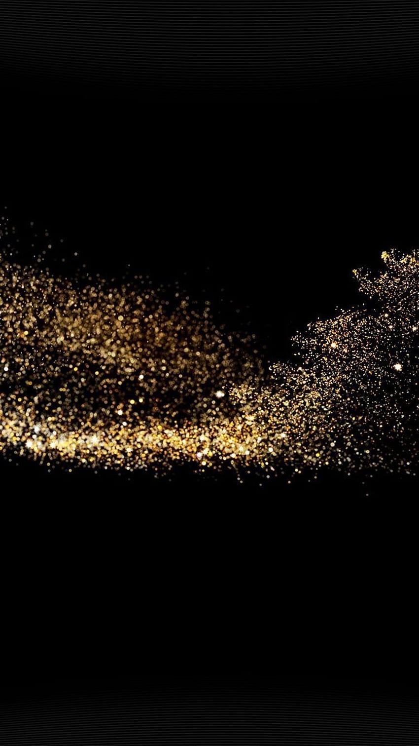 hitam, berkilau,, latar belakang, emas, iPhone. Emas, Biru dan Kilau Emas wallpaper ponsel HD
