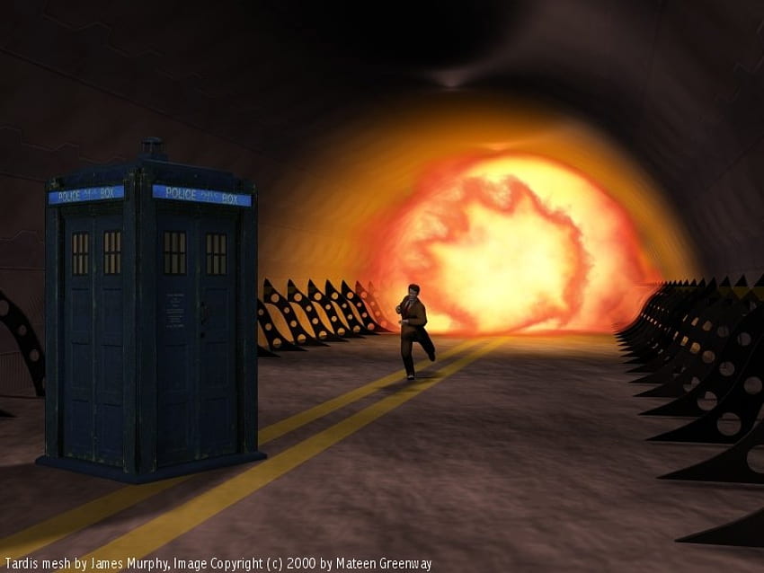Doctor Who in Danger, doctor who, tv, scifi, art, bbc HD wallpaper