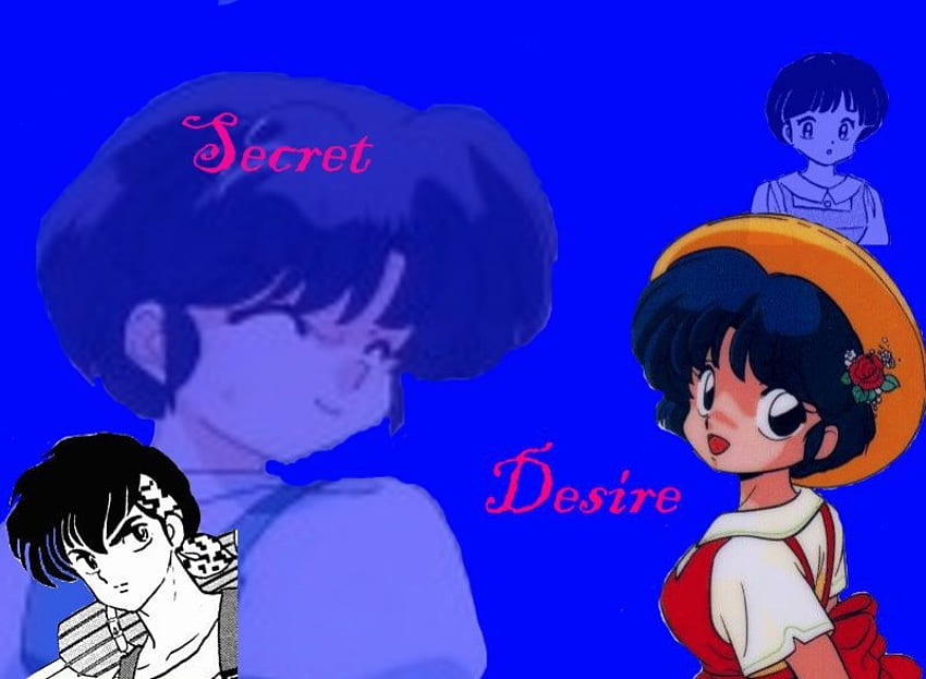 Secret Desire, akane, ryoga, ranma, desire, secret HD wallpaper