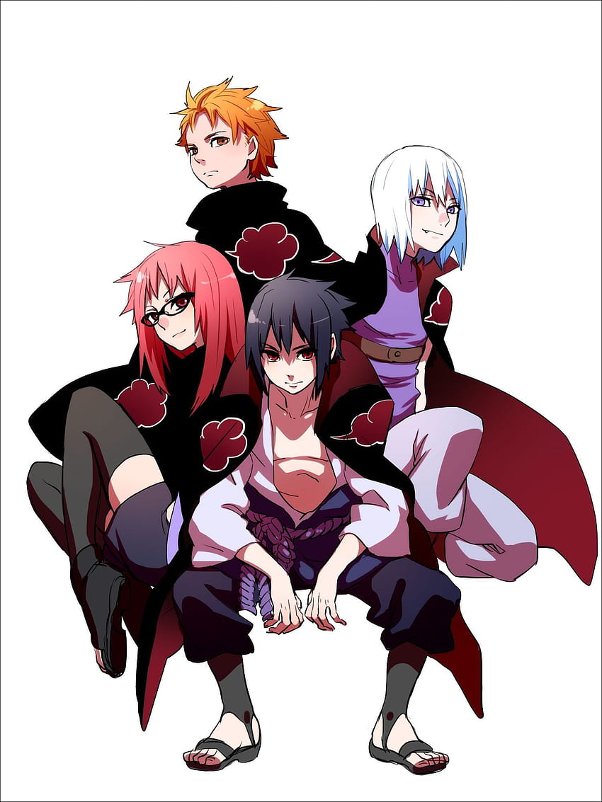 Naruto - Sasuke, Suigetsu, Jugo e Karin. Naruto sasuke sakura, Naruto, Anime Naruto, Karin Uzumaki Sfondo del telefono HD